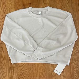 Lululemon perfectly oversized crop crew